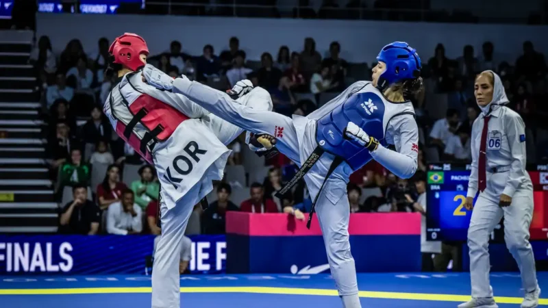 Maria Clara Pacheco mantém hegemonia no ciclo olímpico do taekwondo