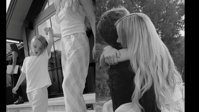 Emma Roberts compartilha registros em família com filho e marido