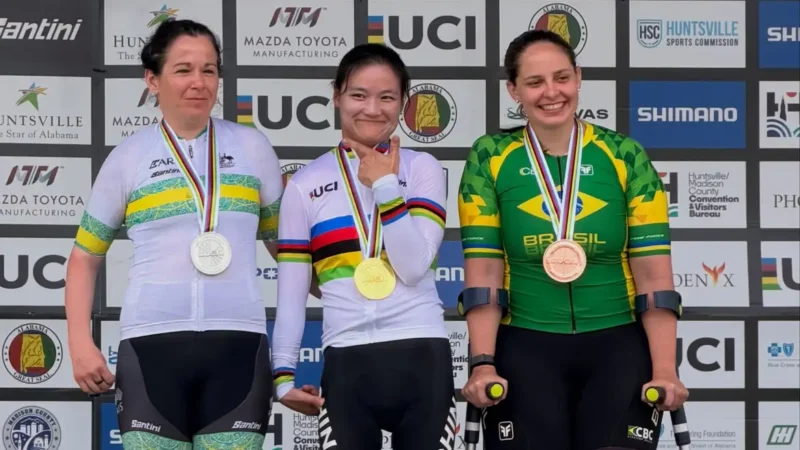 Brasil encerra Mundial de paraciclismo de estrada com cinco medalhas