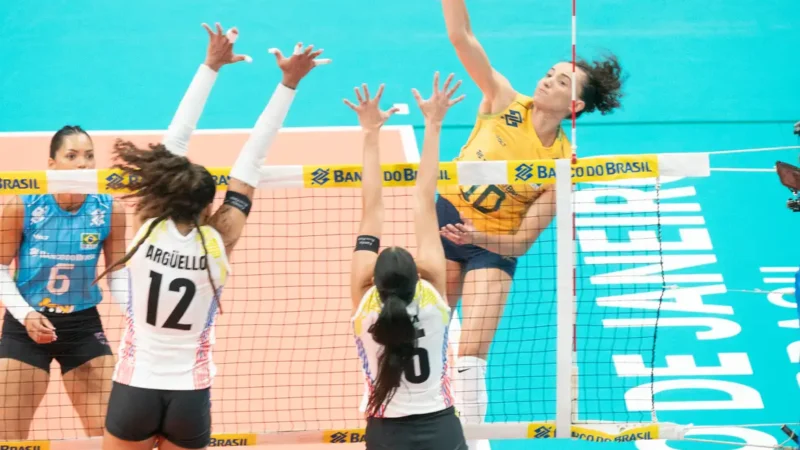 Brasil supera Venezuela em estreia no Sul-Americano de vôlei feminino