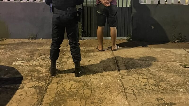 Mulher relata agressão e homem acaba preso por violência doméstica em Marcelândia
