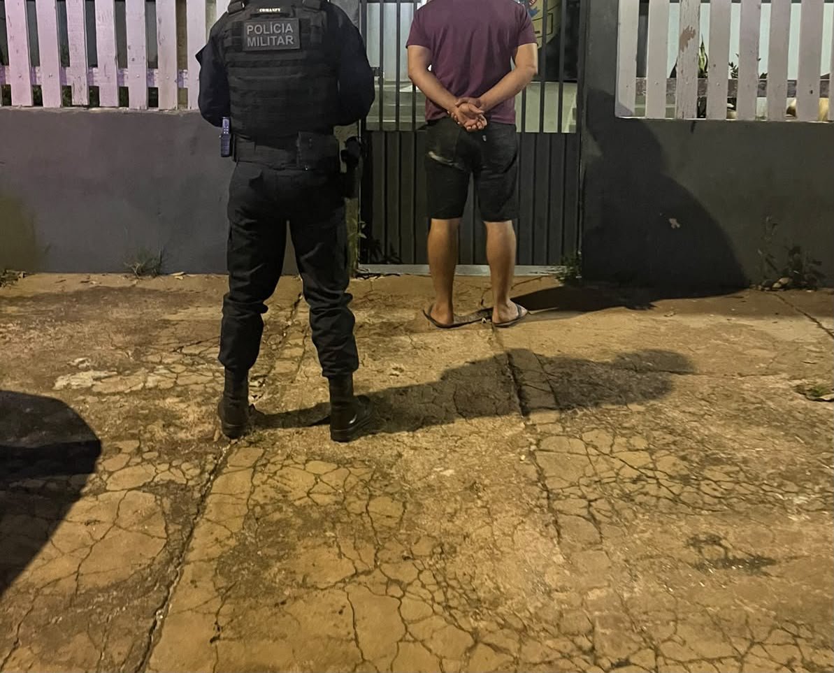 Mulher relata agressão e homem acaba preso por violência doméstica em Marcelândia