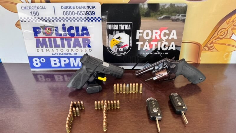 Dois homens são presos suspeitos de extorsão contra produtor rural em Alta Floresta