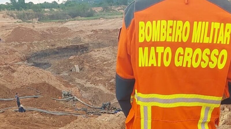 Jovem de 19 anos morre soterrado em desmoronamento em garimpo de Peixoto de Azevedo