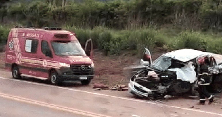 Empresário de Colíder morre após colisão entre caminhonete e ônibus na BR-163 em Santa Helena