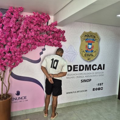 Maníaco é preso por estuprar ex-enteado durante 4 anos em Sinop