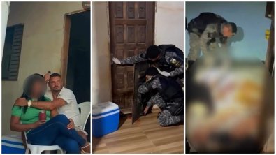 “Faca no pescoço”: Marido é morto pela PM após manter ex-mulher e sogra em cárcere privado