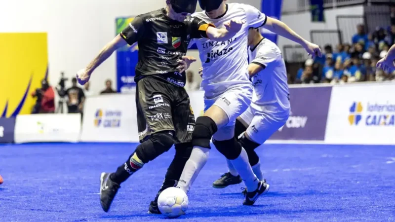 Brasileirão de futebol de cegos começa domingo no CT Paralímpico em SP