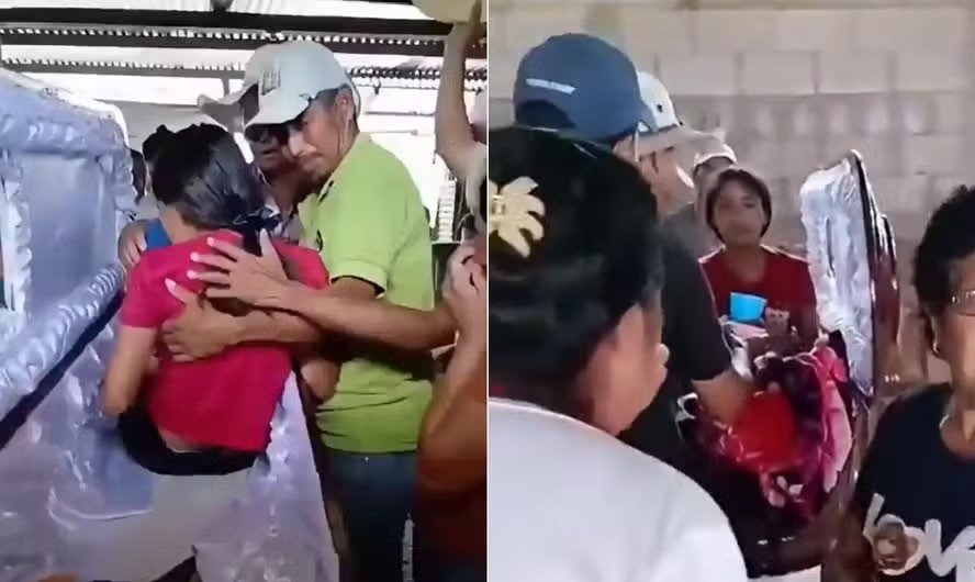Jovem dada como morta pelo pai acorda durante o próprio velório (Vídeo)