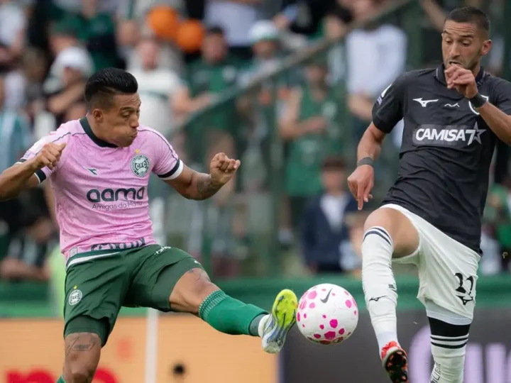 Coritiba e Botafogo empatam e mantêm jejum de vitórias no Brasileirão
