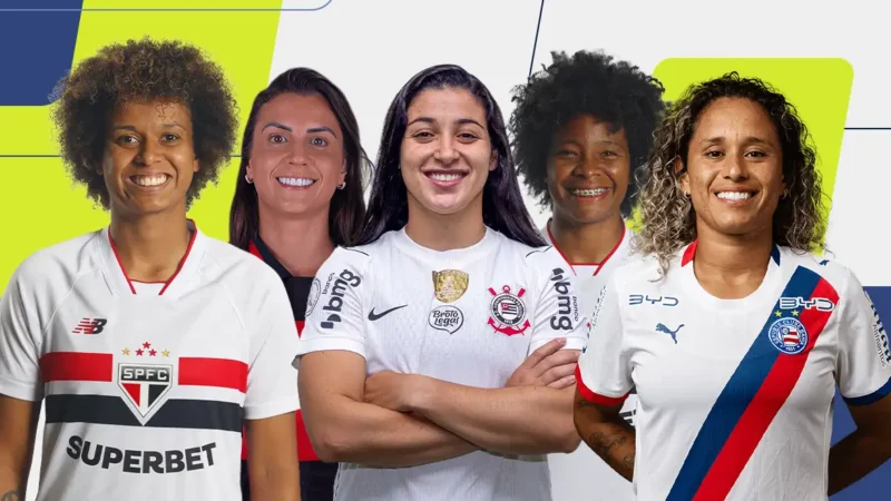 Prêmio TV Brasil Petrobras Para Elas revela meio-campistas finalistas