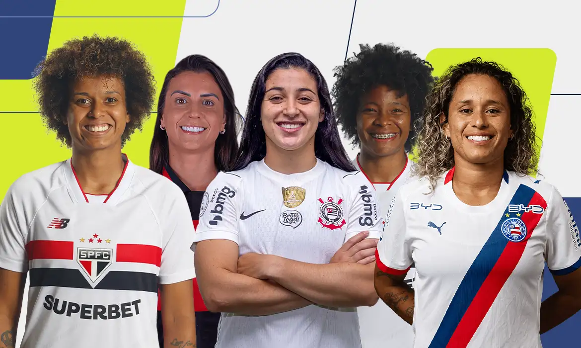 Prêmio TV Brasil Petrobras Para Elas revela meio-campistas finalistas