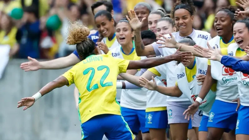 Seleção feminina faz 3 a 1 na Argentina em primeiro jogo no Beira-Rio