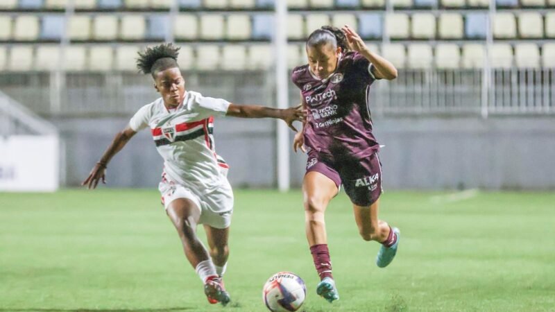 SP e Ferroviária empatam no 1º jogo da semifinal do Paulista F Sub-20
